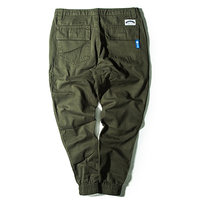 Джоггеры Subciety "";Olive/Red/Logo""; фото № 2